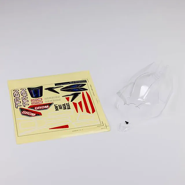 arrma-typhon-grom-karosserie-klar-clear-body-ara412007 image 1