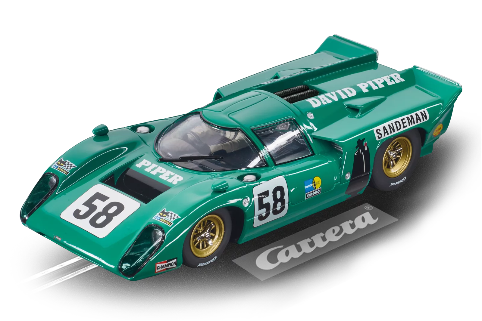 carrera-rc-lola-t70-mkiiib-no-58-slotcar-1-32 image 1