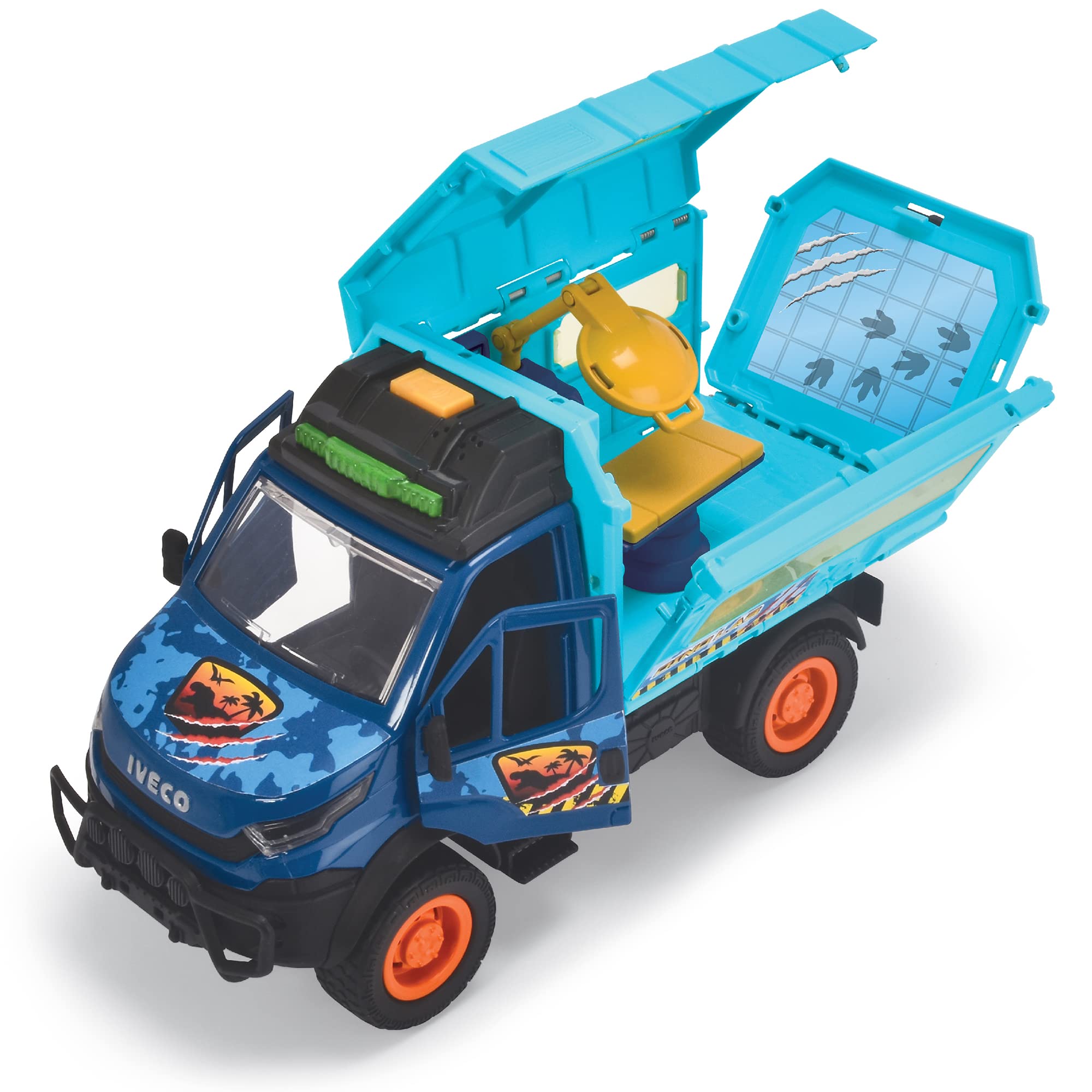 dickie-toys-dinosaurier-world-lab-iveco-daily-4x4-truck-26-cm-1-24 image 4