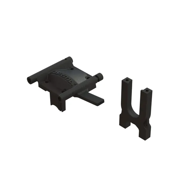 arrma-zentrale-diff-halterung-center-diff-mount-aus-metall image 1