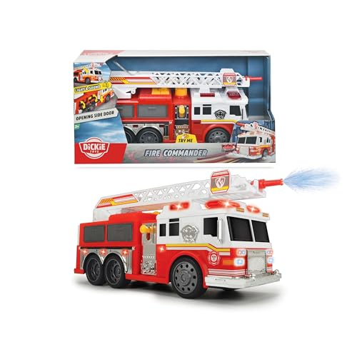 dickie-toys-fire-commander-feuerwehrauto-36-cm-mit-wasserspritzfunktion-leiter-l image 6