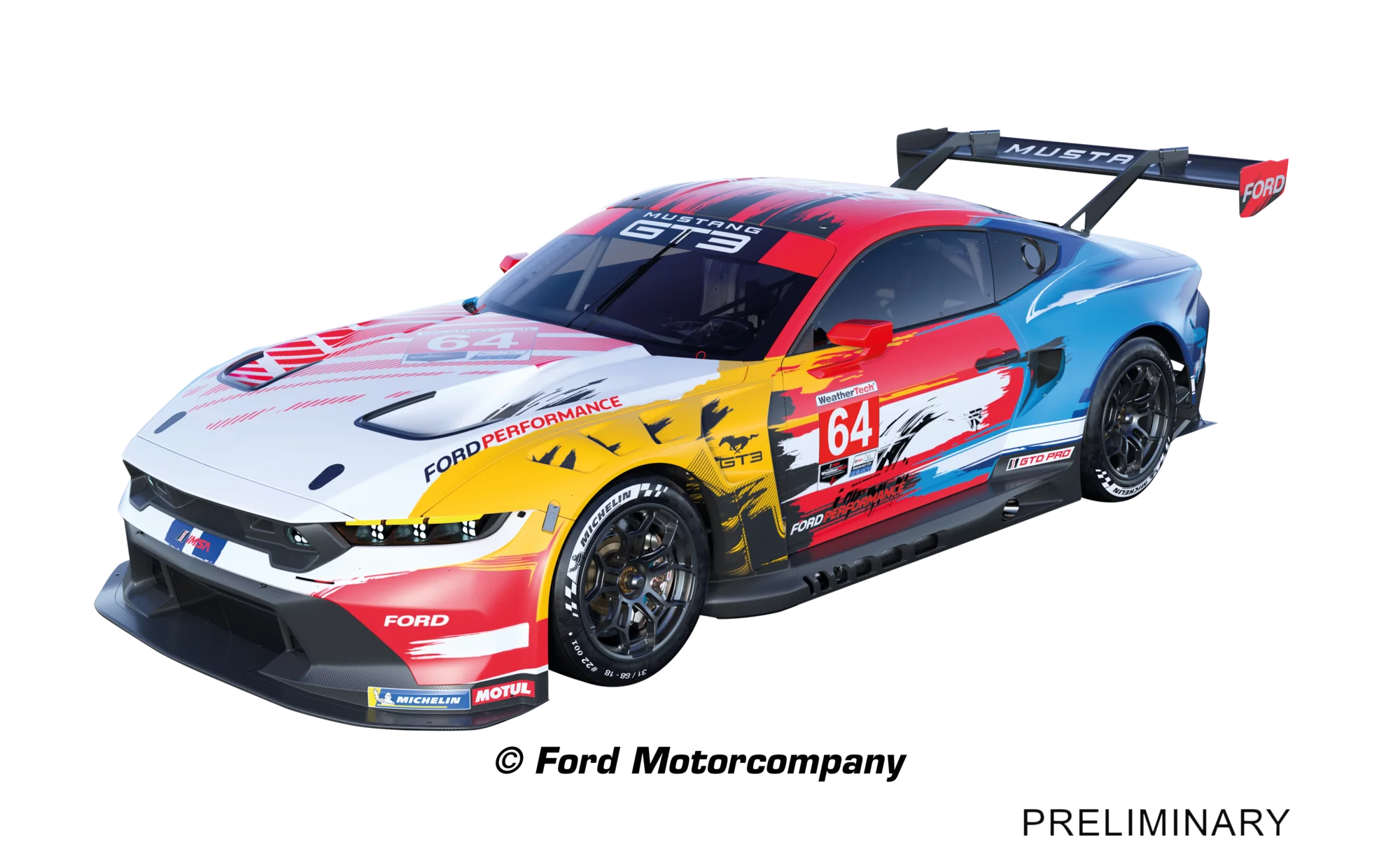 carrera-rc-ford-mustang-gt3-champion-spirit-no-64-evolution-1-32 image 1