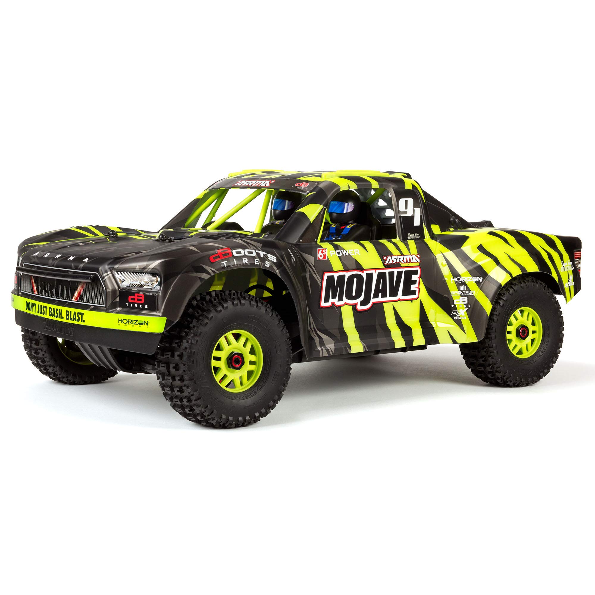 arrma-mojave-6s-v2-blx-1-7-4wd-desert-truck-rtr-gr-n-schwarz image 1
