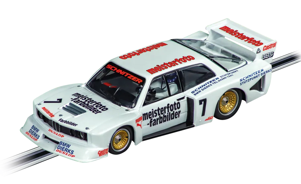 carrera-rc-bmw-320-turbo-flachbau-team-schnitzer-no-7-slotcar-1-32 image 1