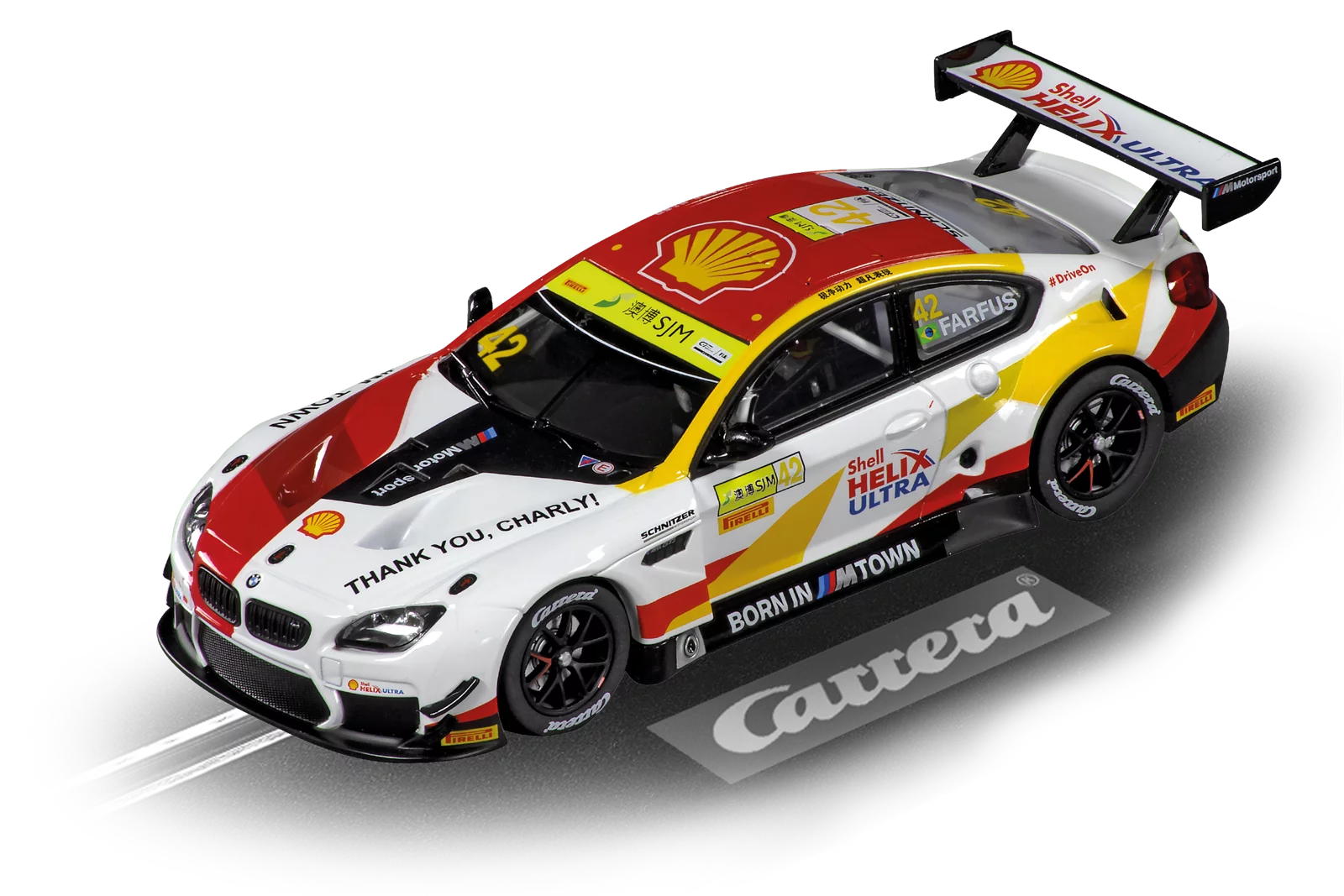 carrera-evolution-bmw-m6-gt3-team-schnitzer-no-42-slotcar-1-32 image 1