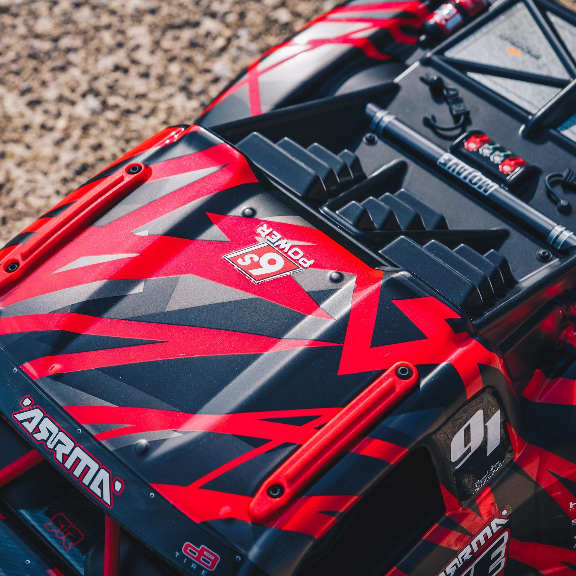 arrma-mojave-6s-v2-1-7-4wd-blx-desert-truck-rtr-rot-schwarz image 7