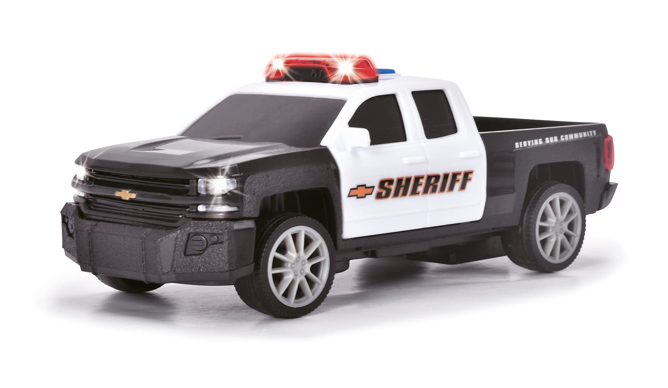 dickie-toys-chevy-silverado-police-polizei-pickup-spielzeugauto image 1