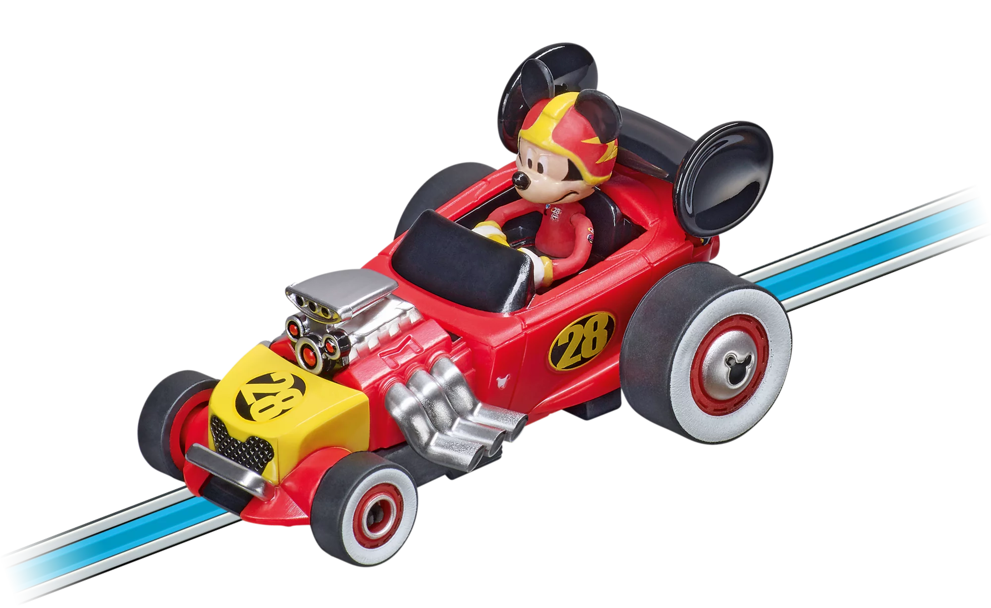 carrera-rc-mickey-s-hot-doggin-hot-rod-carrera-first-1-50 image 1