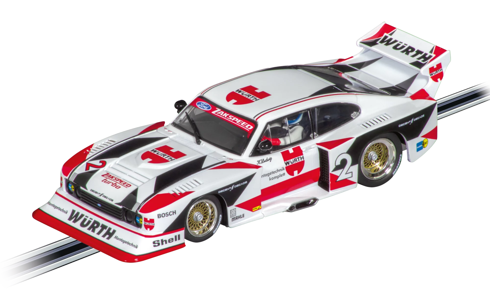 carrera-evolution-ford-capri-zakspeed-turbo-w-rth-no-2-1-32 image 1