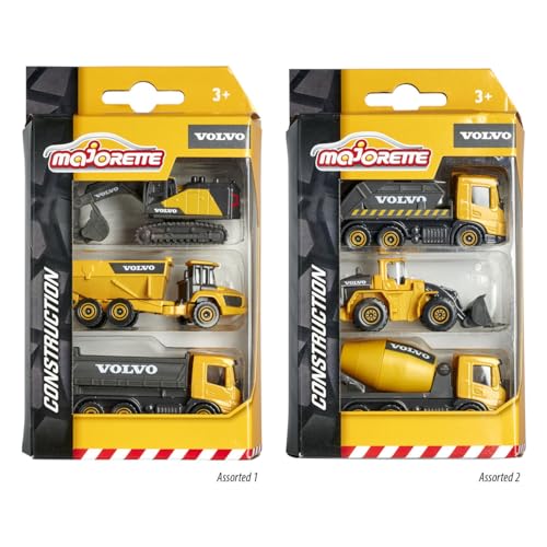 majorette-volvo-baustellenfahrzeuge-3er-set-metall-7-5-cm image 8