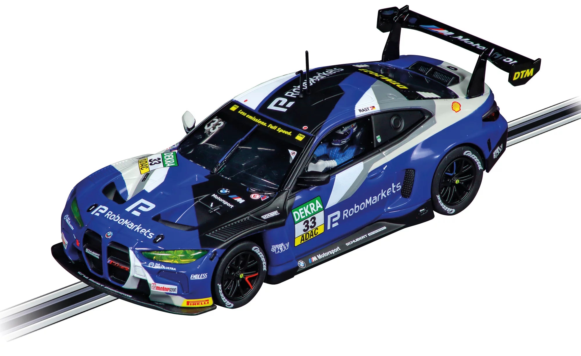 carrera-rc-bmw-m4-gt3-schubert-motorsport-no-33-dtm-2023-slotcar-1-32-evolution image 1