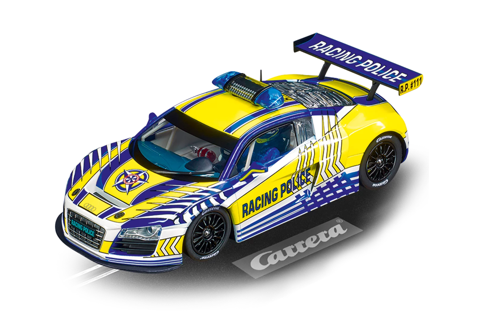 carrera-audi-r8-lms-carrera-racing-police-slotcar-1-24 image 1