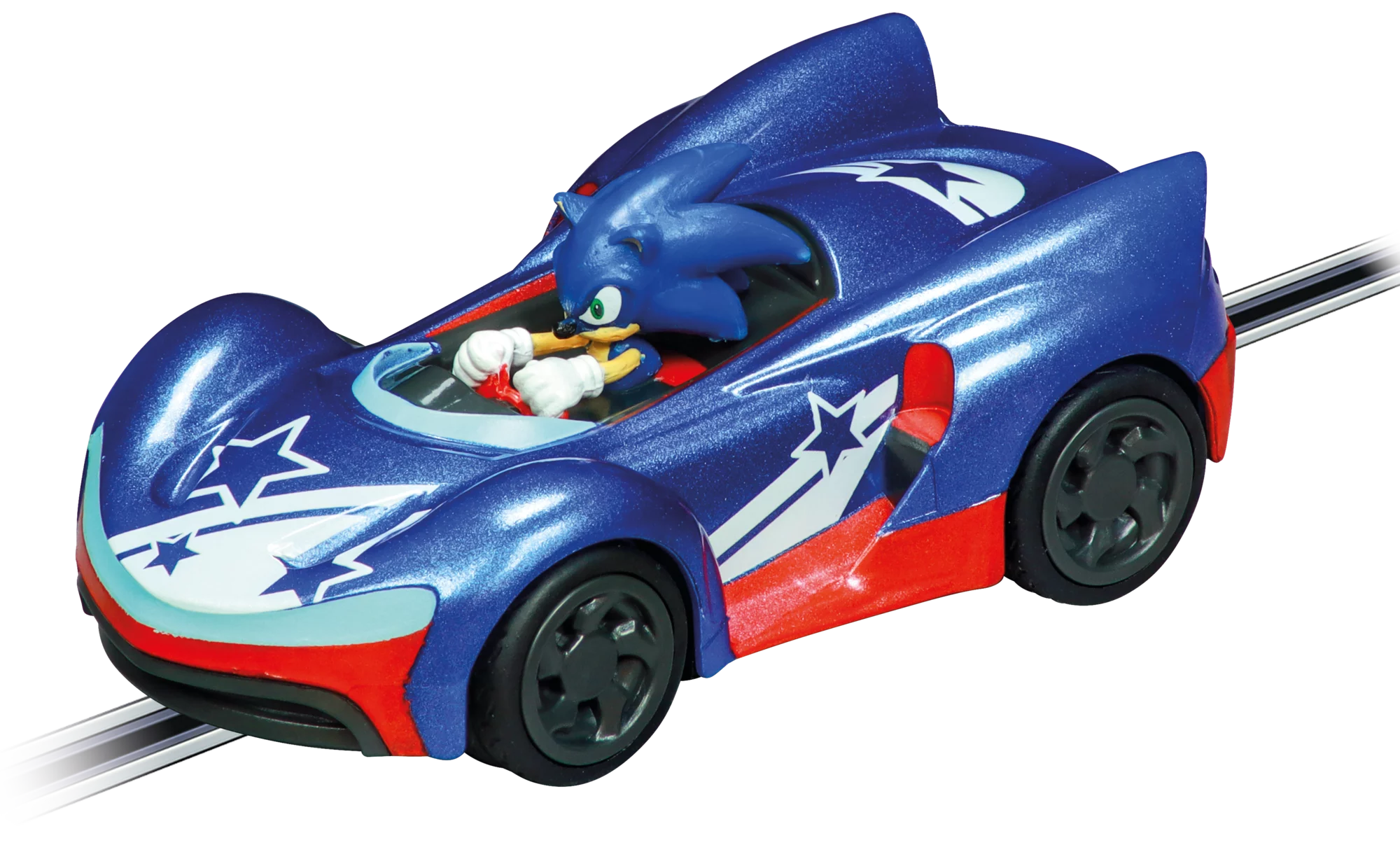 carrera-go-sonic-speed-star-sonic-the-hedgehog-slotcar-1-43 image 1