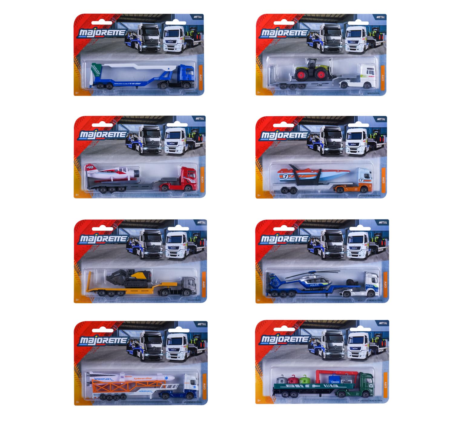 majorette-auto-city-transporter-20-cm-metall-truck-mit-anh-nger image 8