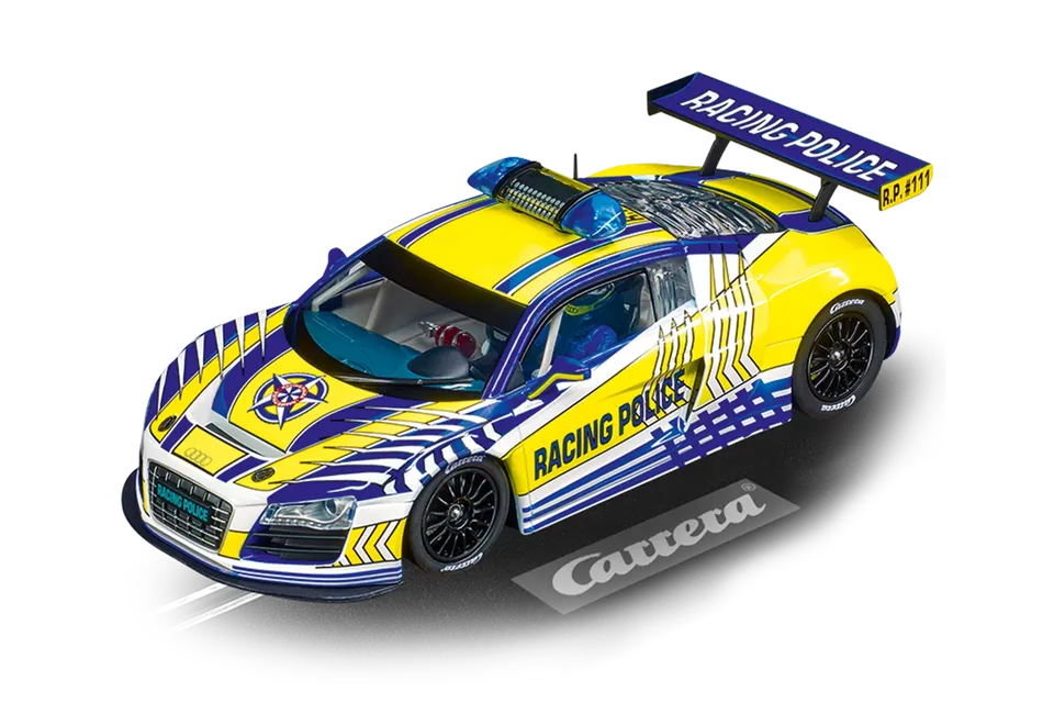 carrera-audi-r8-lms-carrera-racing-police-slotcar-1-24 image 1