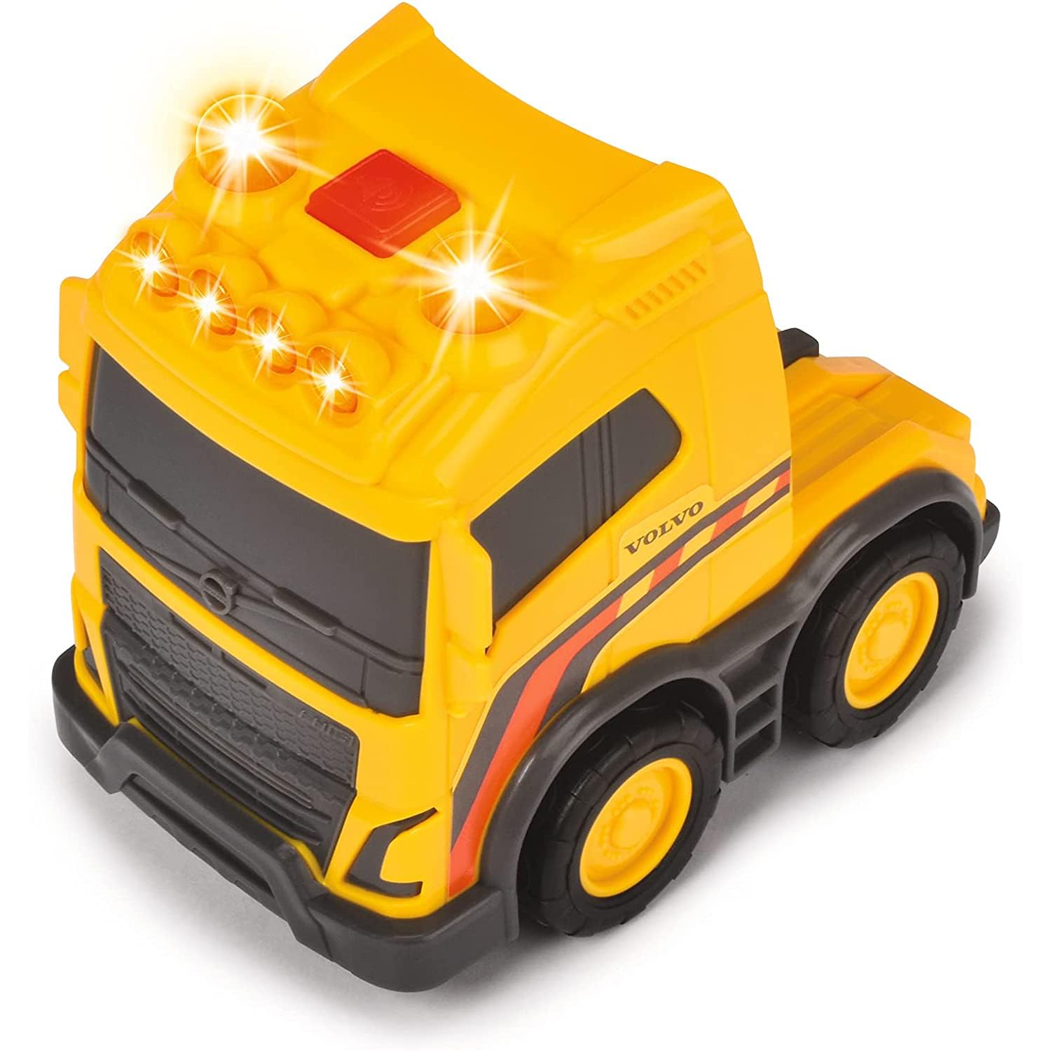 dickie-toys-volvo-truck-team-spielzeug-lkw-mit-anh-nger-und-radlader image 5