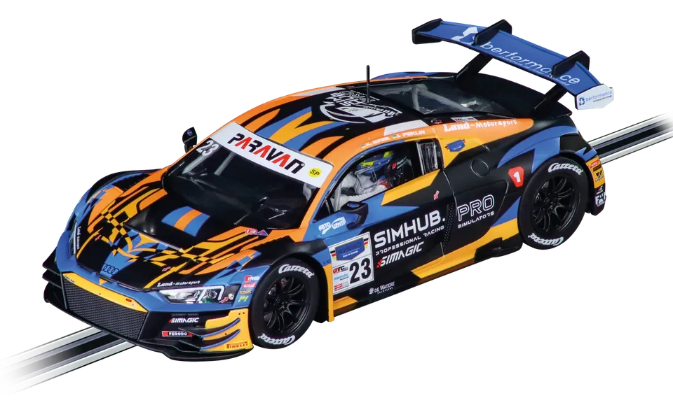 carrera-audi-r8-lms-gt3-evo-ii-land-motorsport-no-23-slotcar-1-24 image 1
