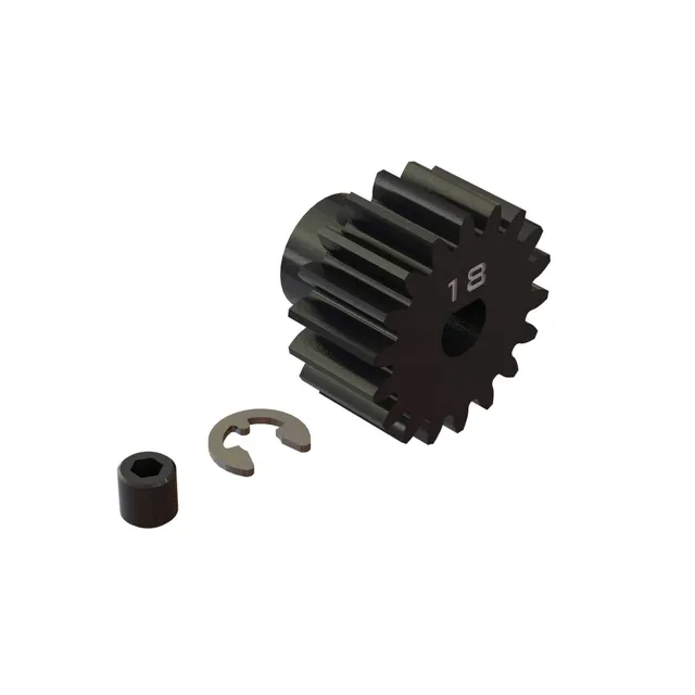 arrma-ritzel-18t-hd-mod1-safe-d5-stahl-f-r-5-mm-welle image 1