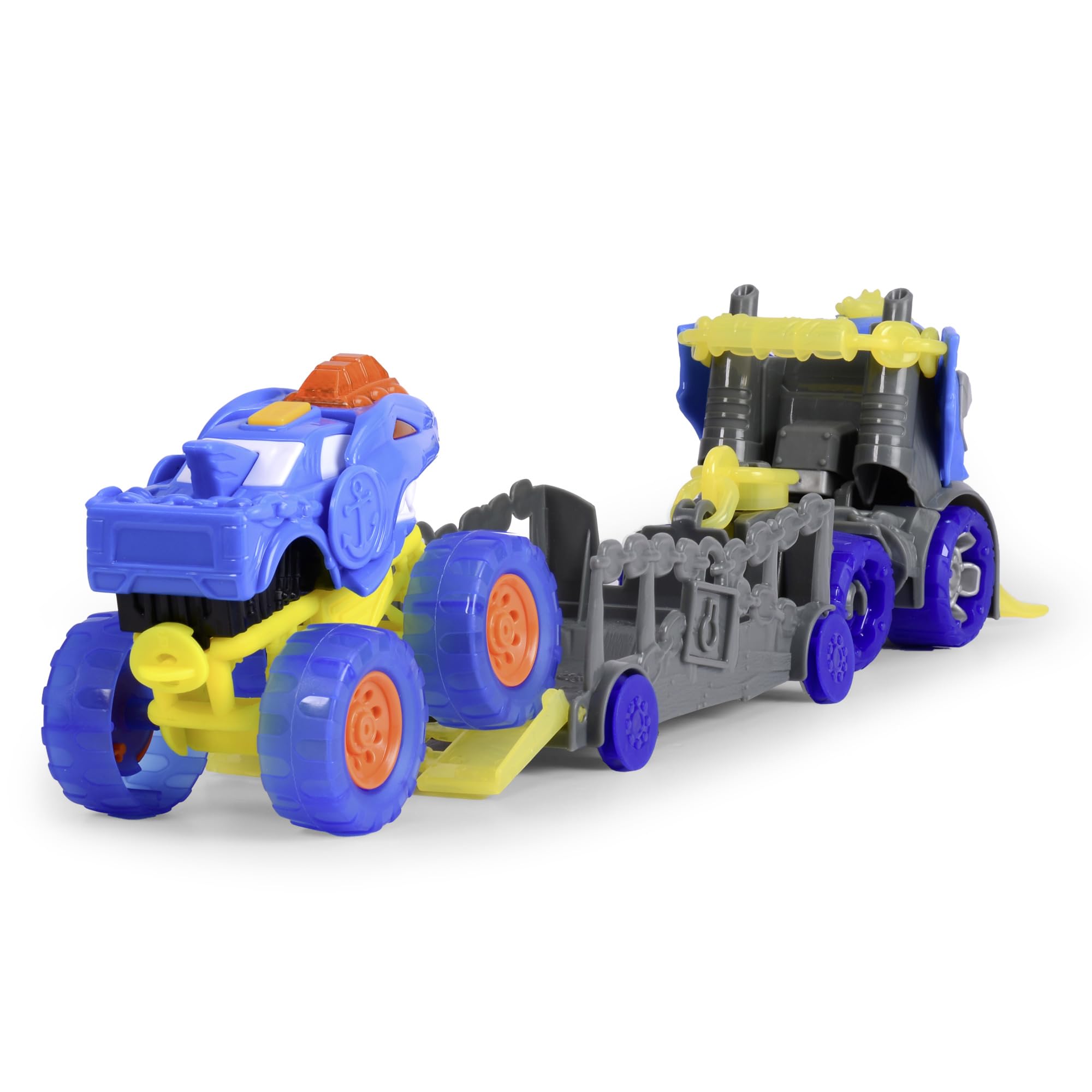 dickie-toys-monster-ranger-shark-truck-set-32-cm-mit-anh-nger image 2