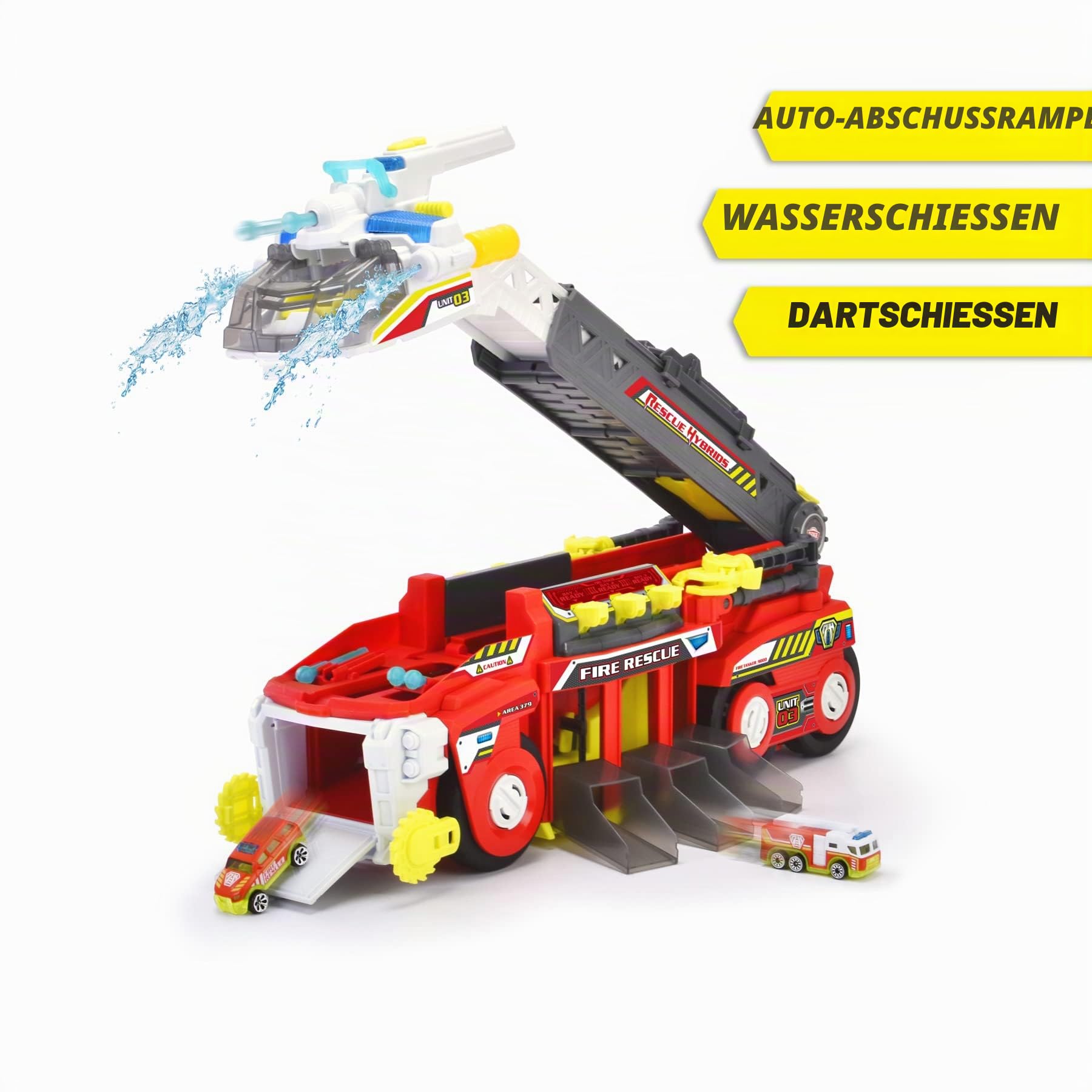 dickie-toys-rescue-hybrids-feuerwehrauto-gro-55-cm-mit-wasser-spritzfunktion-lei image 3
