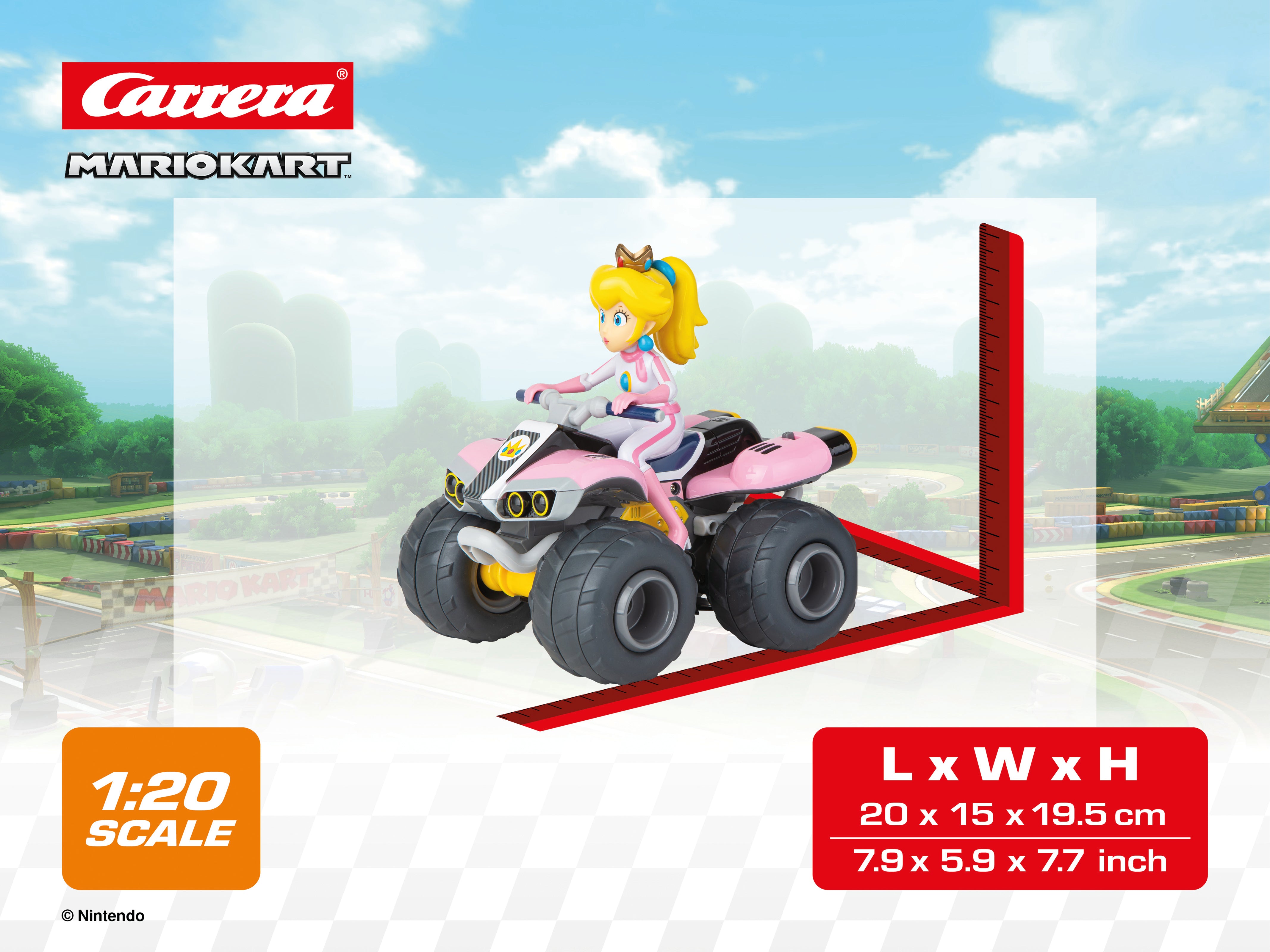 carrera-rc-2-4-ghz-mario-kart-peach-quad-1-20 image 5