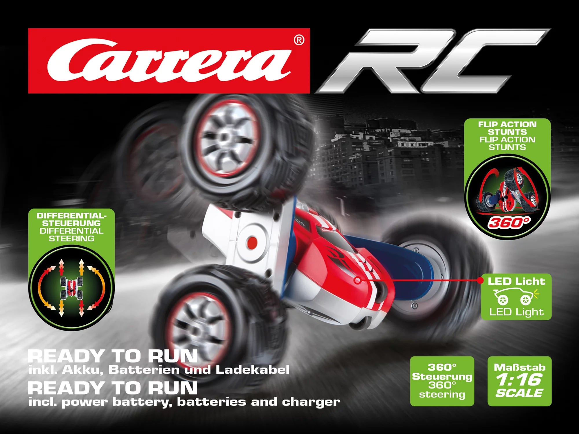 carrera-rc-turnator-2-4ghz-stunt-auto-rot-360-flip-action image 7