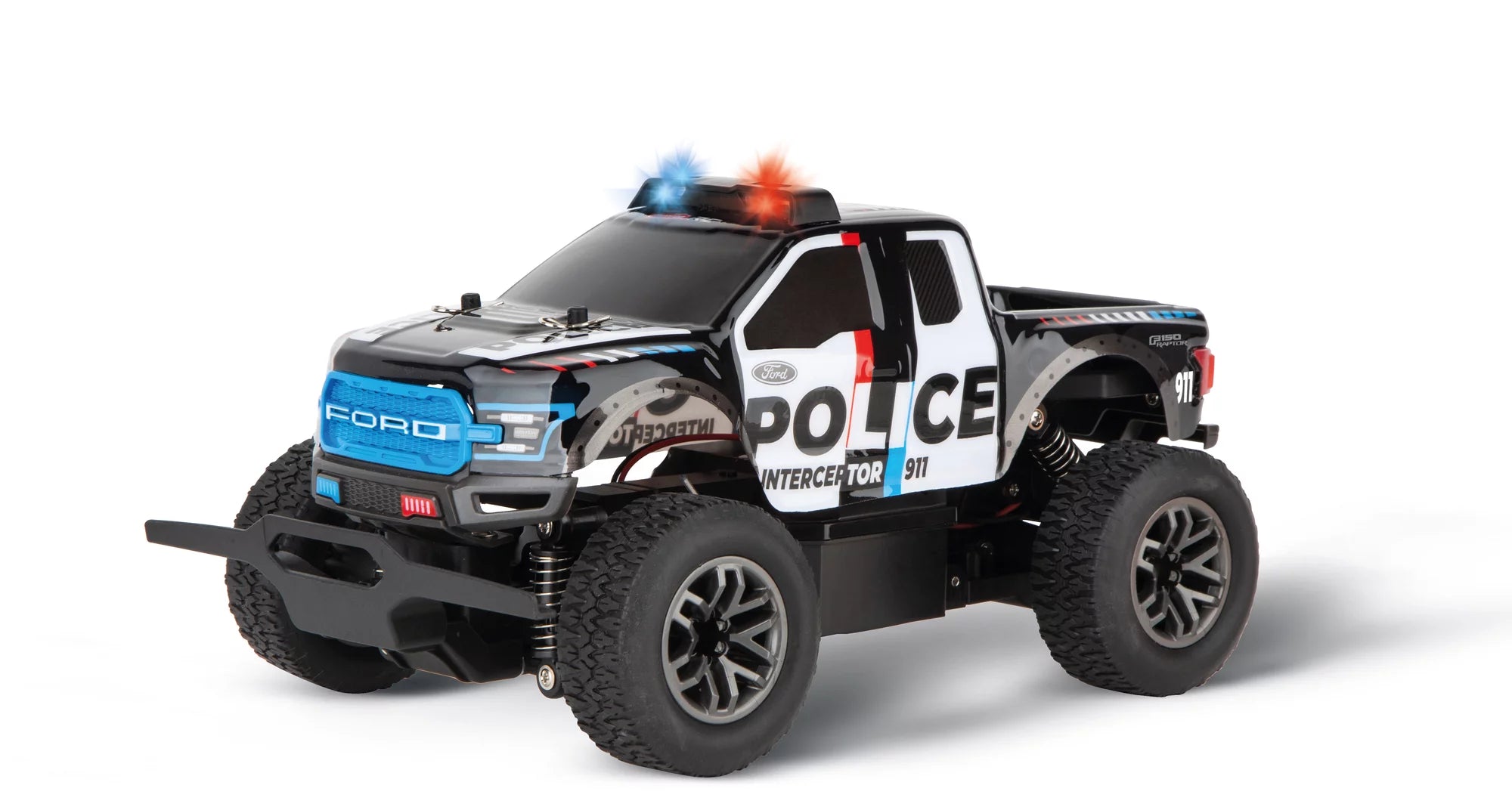 carrera-rc-2-4ghz-ford-f-150-raptor-police-offroad-buggy image 2