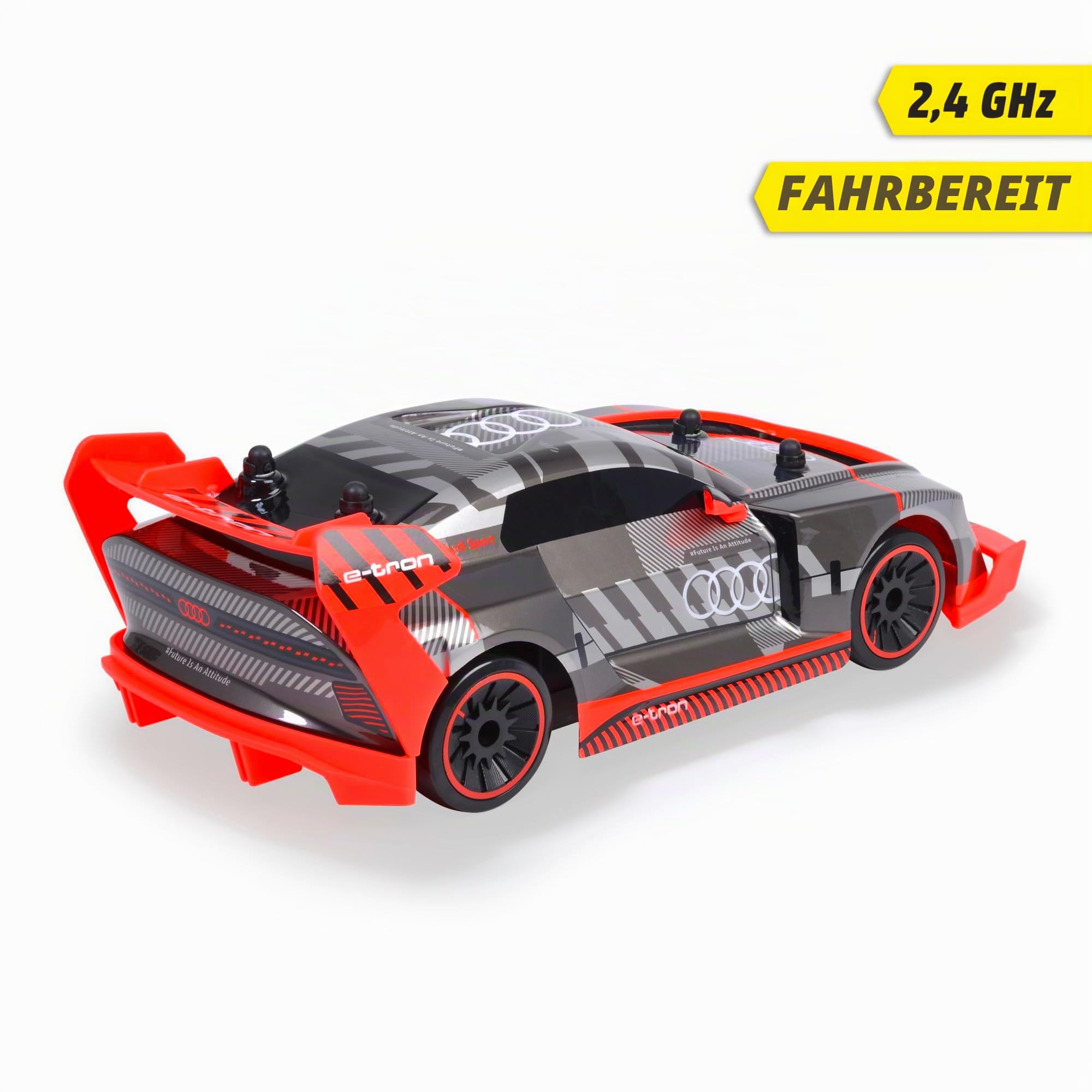 dickie-toys-rc-audi-s1-e-tron-quattro-drift-car-30cm-4wd-2-4ghz-ab-6-jahre image 2