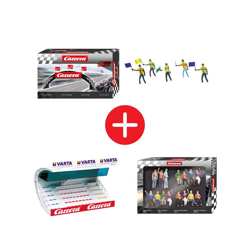 carrera-rc-tifosi-bundle-trib-ne-bogen-streckenposten-und-fans-f-r-carrera-digit image 1