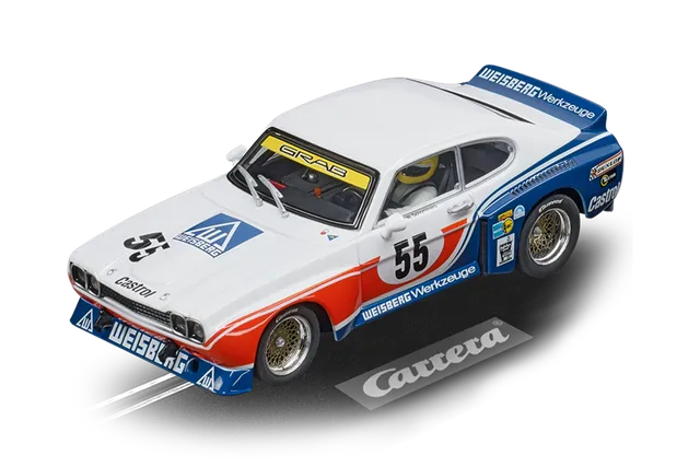 carrera-rc-ford-capri-rs-3100-no-55-drm-1975-slotcar-1-32-evolution image 1