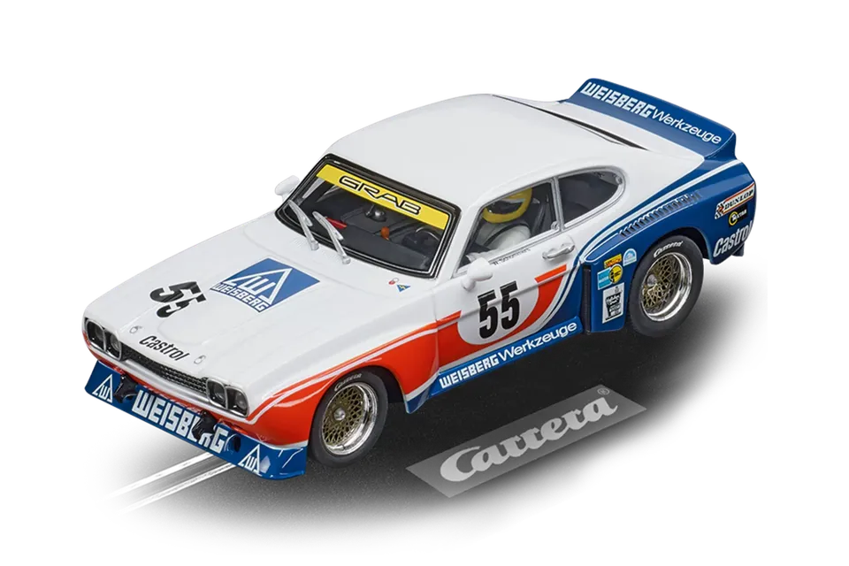 carrera-rc-ford-capri-rs-3100-no-55-drm-1975-slotcar-1-32-evolution image 1