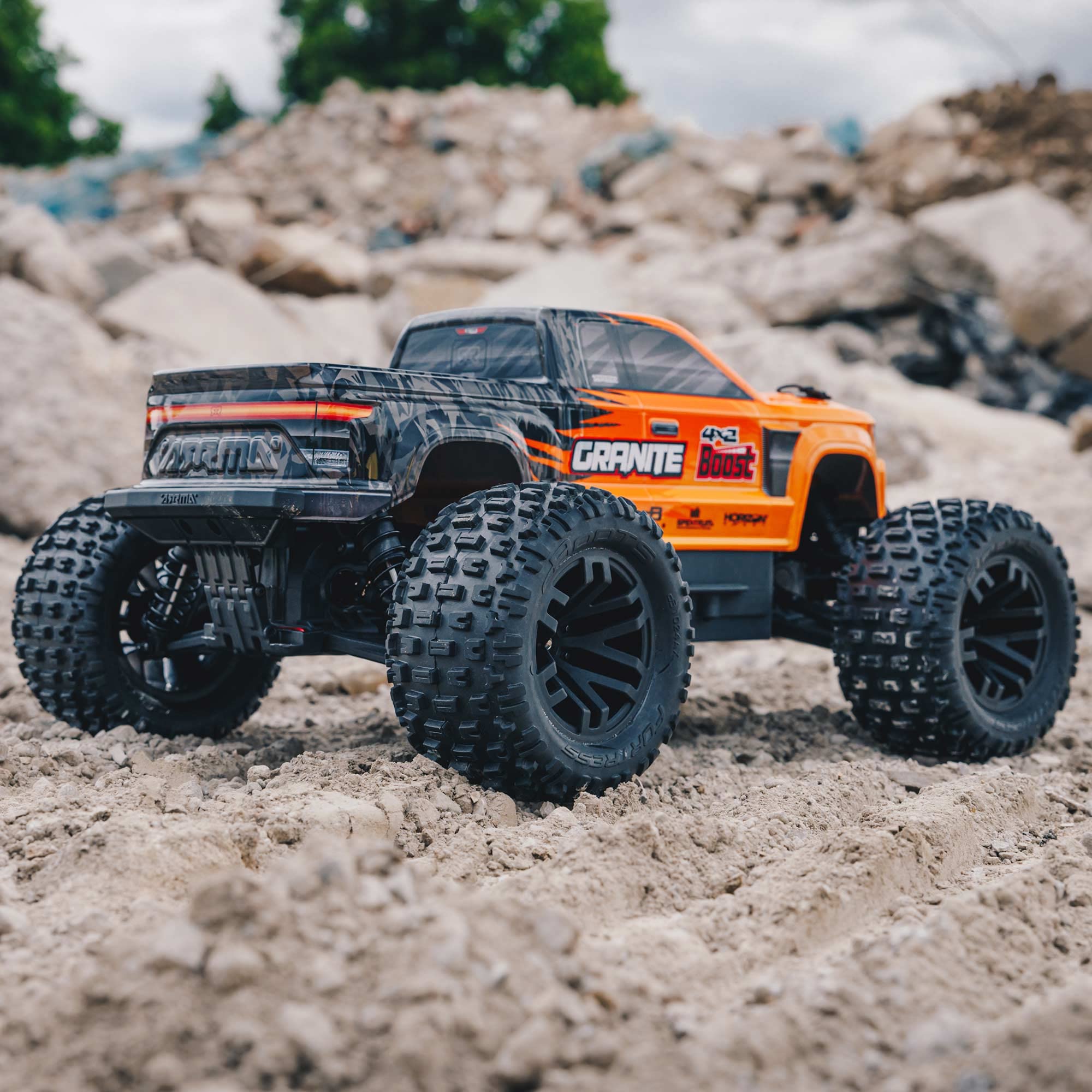 arrma-1-10-granite-4x2-boost-mega-550-monster-truck-rtr-orange image 7