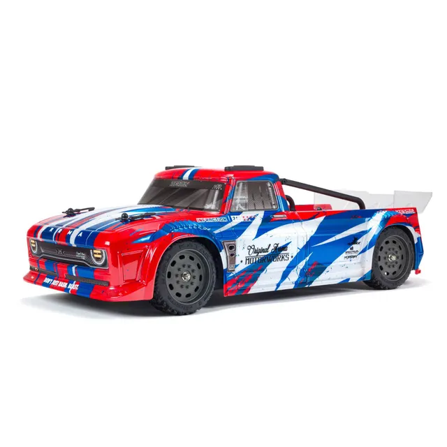 arrma-infraction-4x4-mega-resto-mod-truck-rtr-1-8-rot-blau image 1