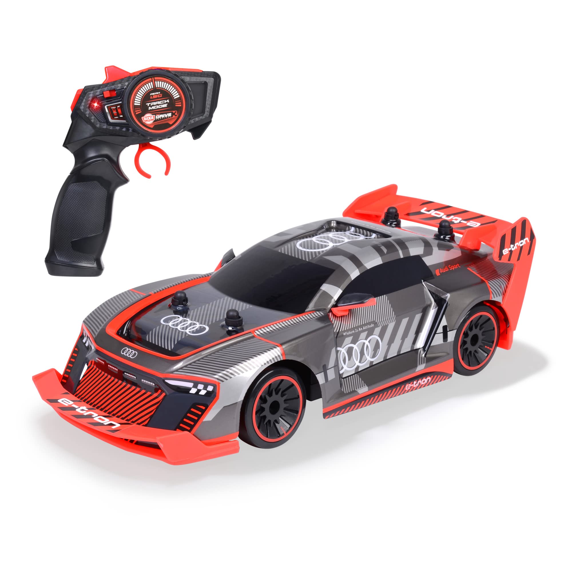 dickie-toys-rc-audi-s1-e-tron-quattro-drift-car-30cm-4wd-2-4ghz-ab-6-jahre image 1