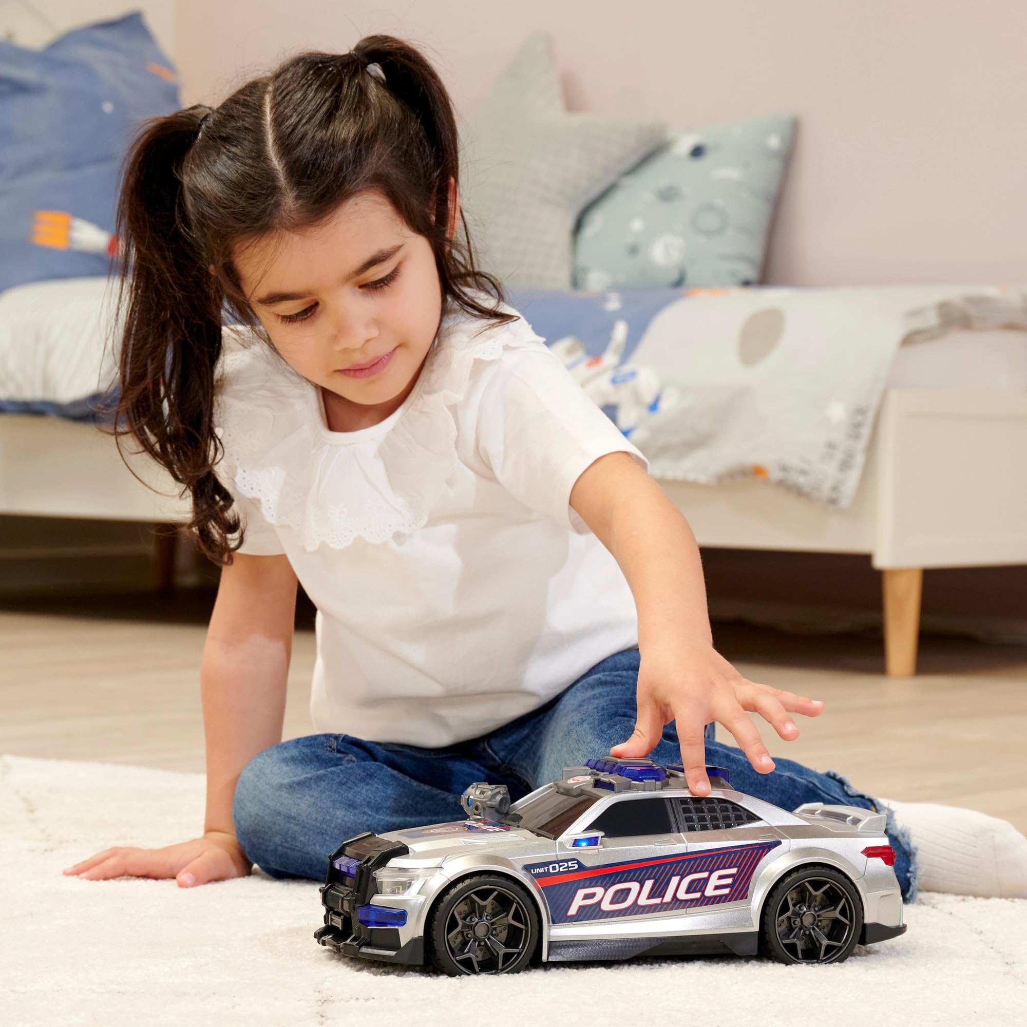 dickie-toys-street-force-polizeiauto-33-cm-mit-motor-licht-sirene image 5