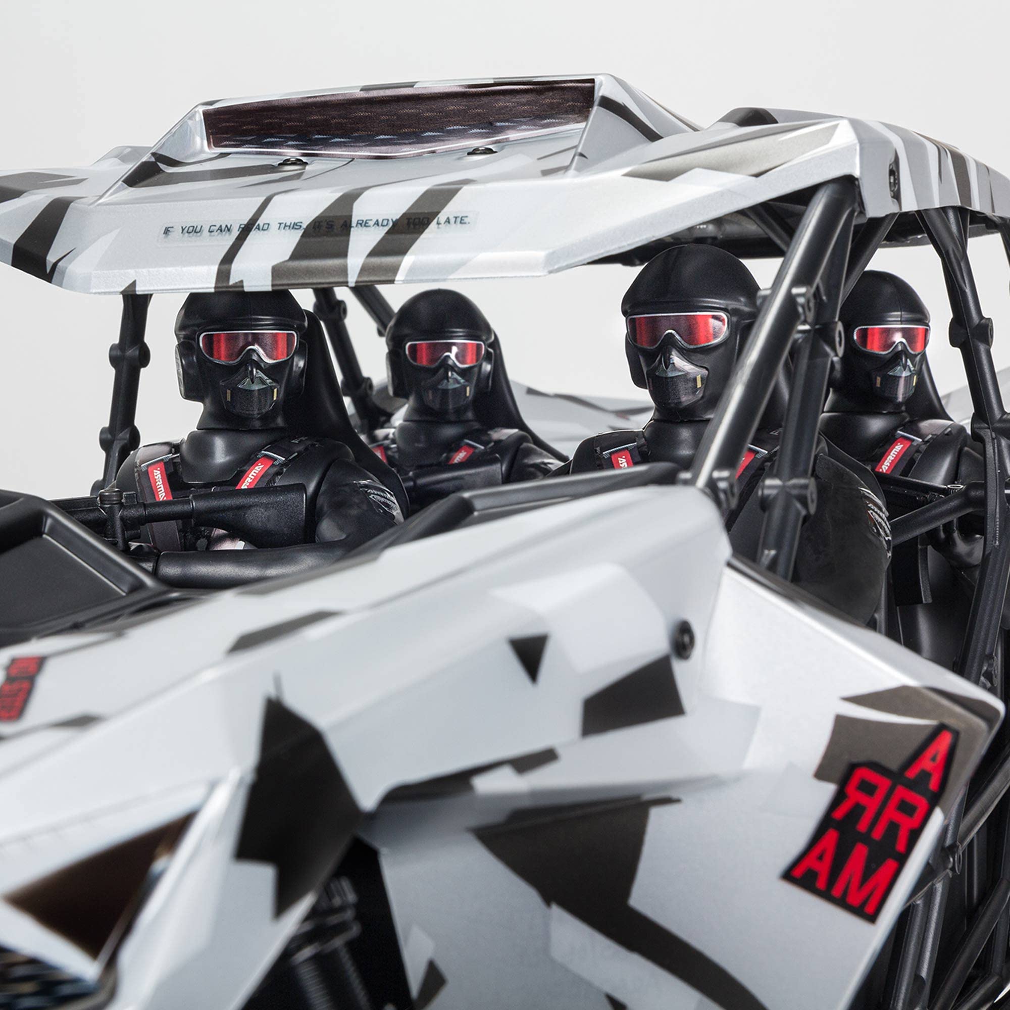 arrma-1-7-fireteam-6s-4wd-blx-speed-assault-vehicle-rtr-wei-schwarz image 4