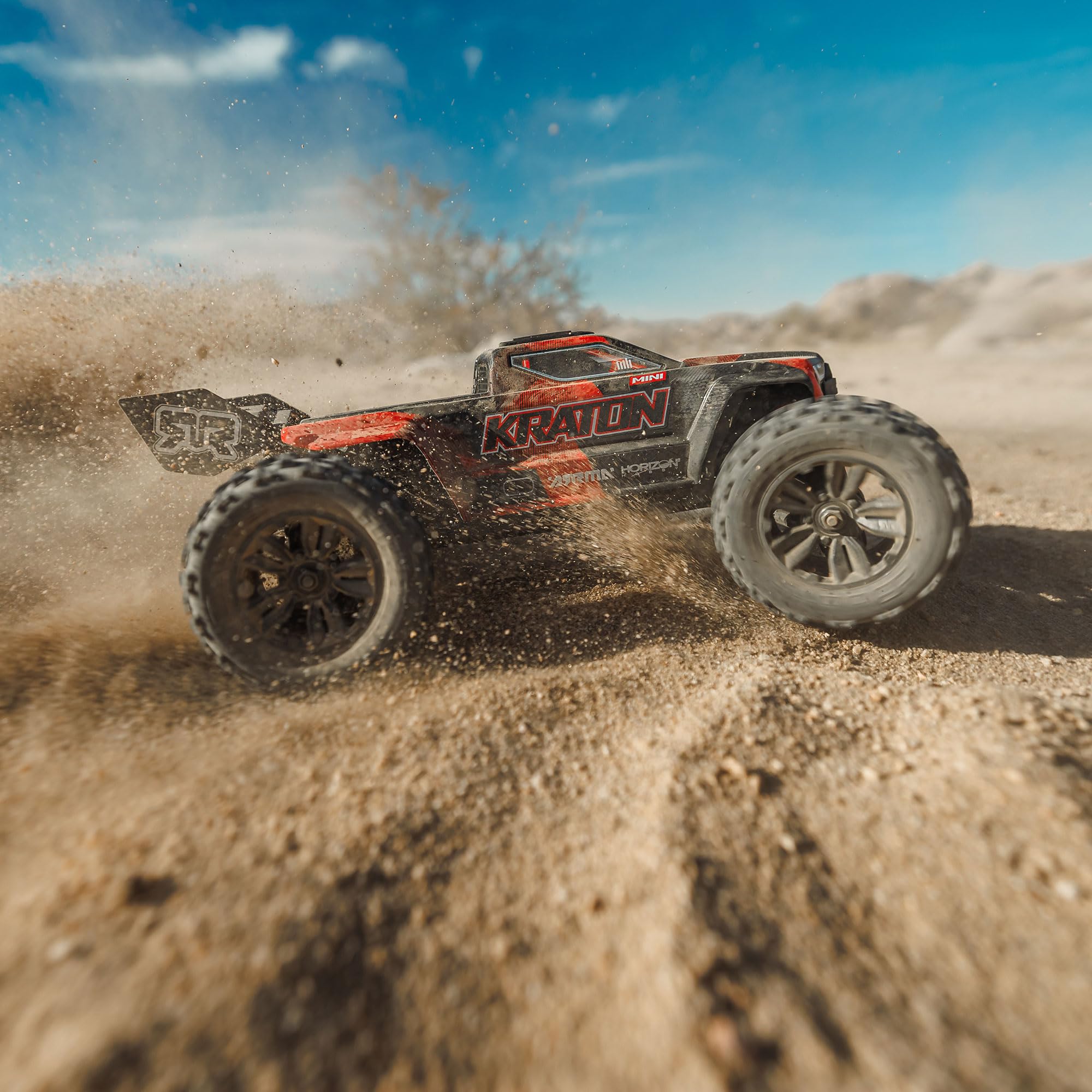 arrma-1-16-mini-kraton-3s-dsc-4x4-rtr-brushless-monster-truck-schwarz-rot-80-km- image 6