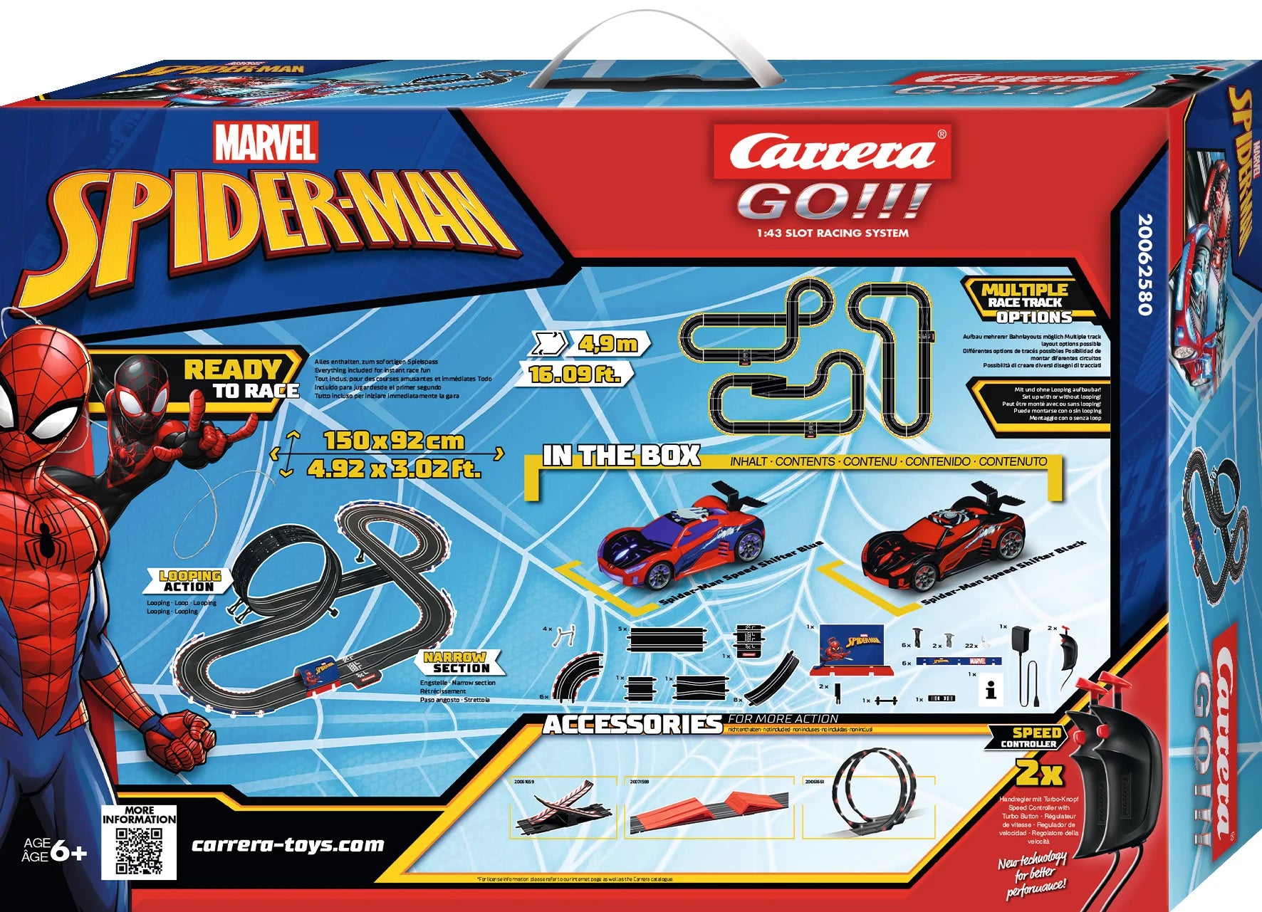 carrera-go-spider-racing-set-mit-looping-4-9-m image 2