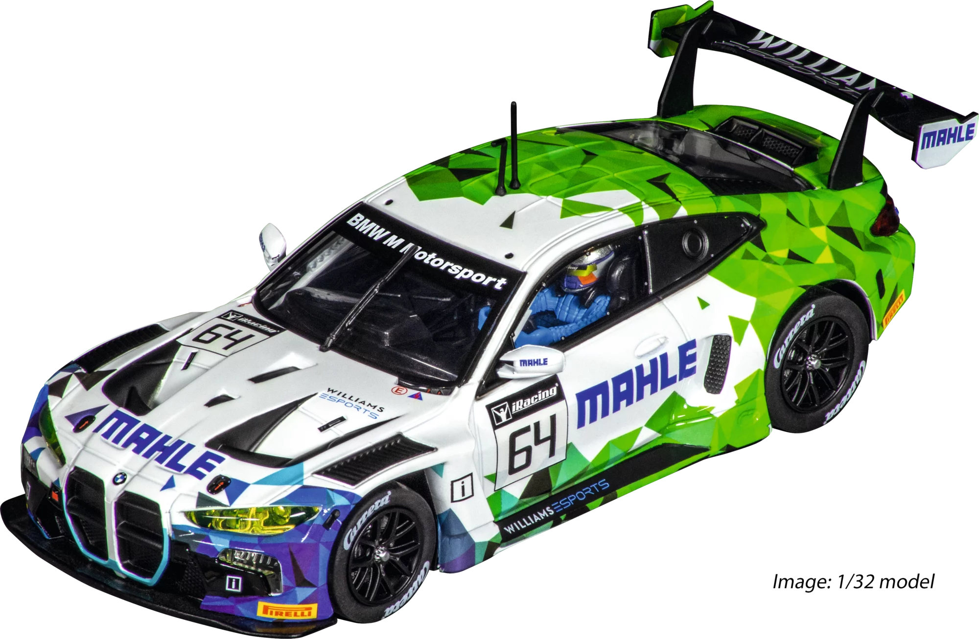 carrera-rc-bmw-m4-gt3-mahle-racing-team-hybrid-slotcar-1-50 image 1