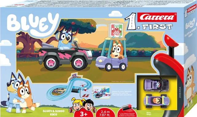 carrera-rc-bluey-bingo-race-carrera-first-bahn-set-2-4-m image 1