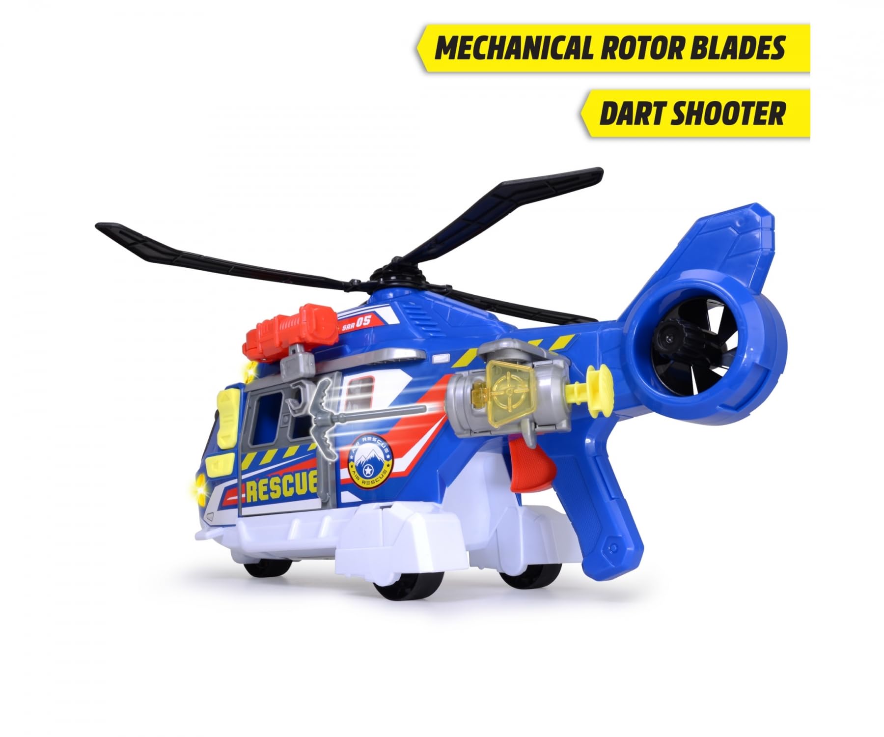 dickie-toys-rettungs-hubschrauber-39-cm-mit-seilwinde-licht-sound image 2