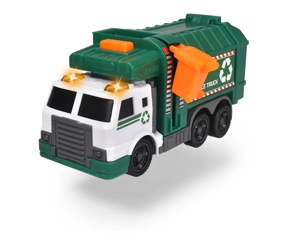 dickie-toys-recycling-truck-m-llauto-gr-n-wei image 1