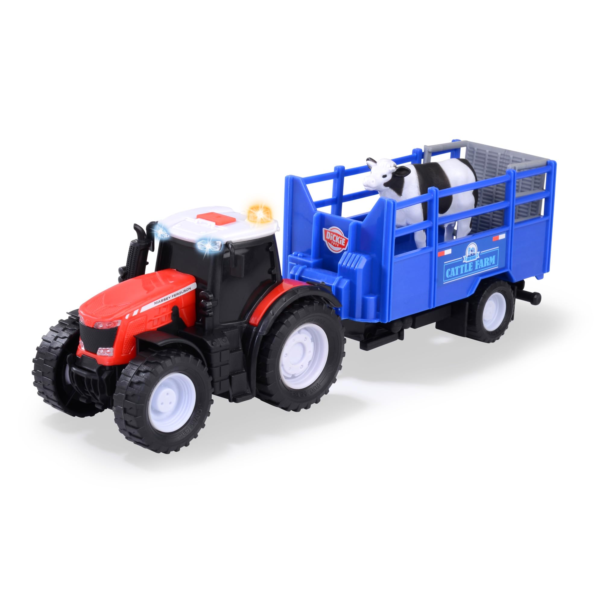 dickie-toys-massey-ferguson-traktor-mit-tieranh-nger-kuh-26-cm image 1