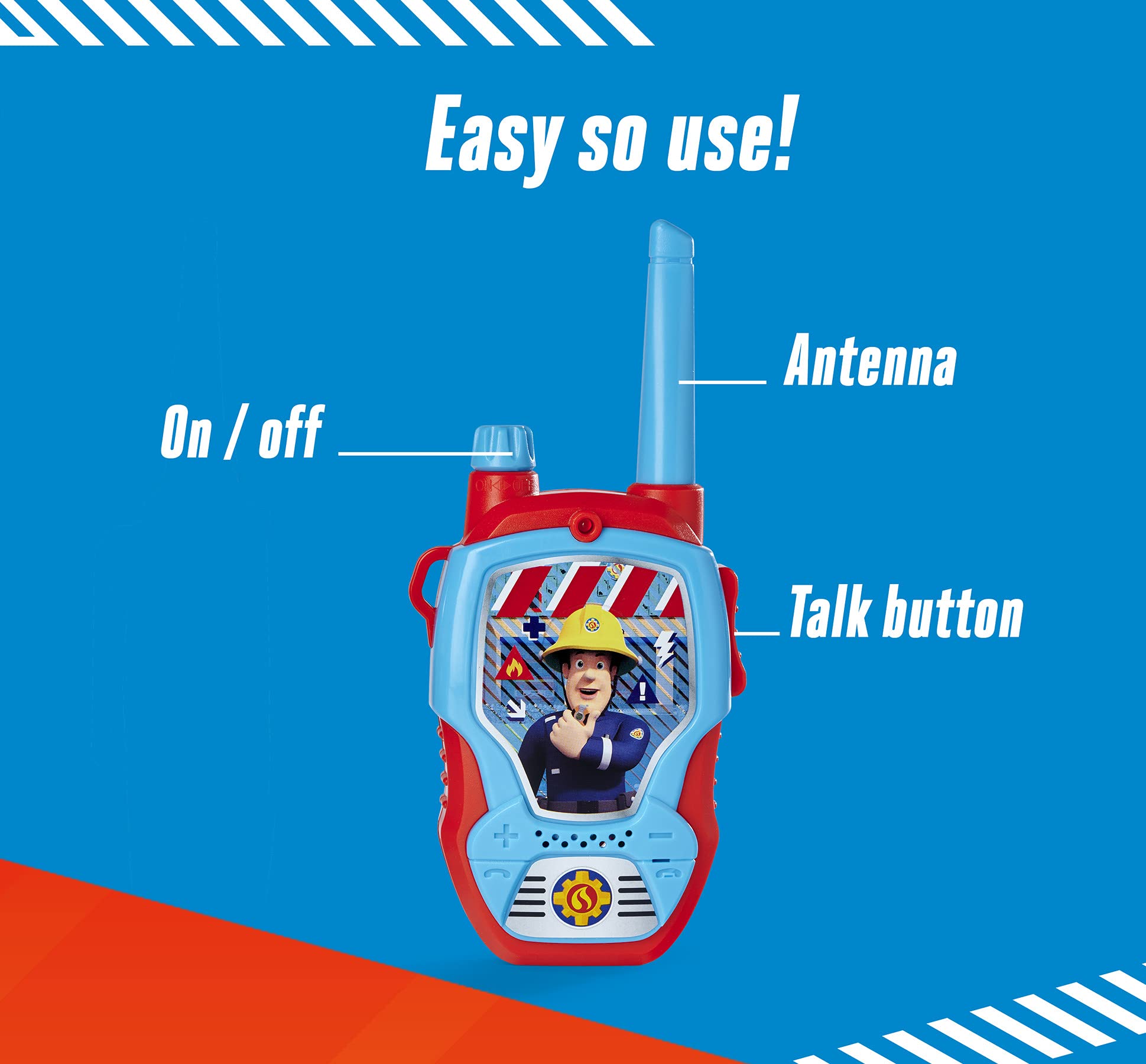 dickie-toys-feuerwehrmann-sam-walkie-talkies-2-funkger-te-f-r-kinder-ab-4-jahren image 4