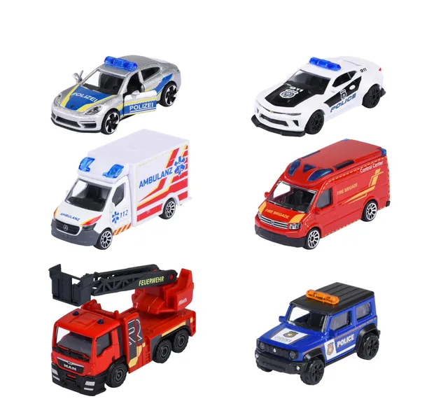 majorette-rescue-premium-einsatzfahrzeuge-3er-set-7-5-cm image 1
