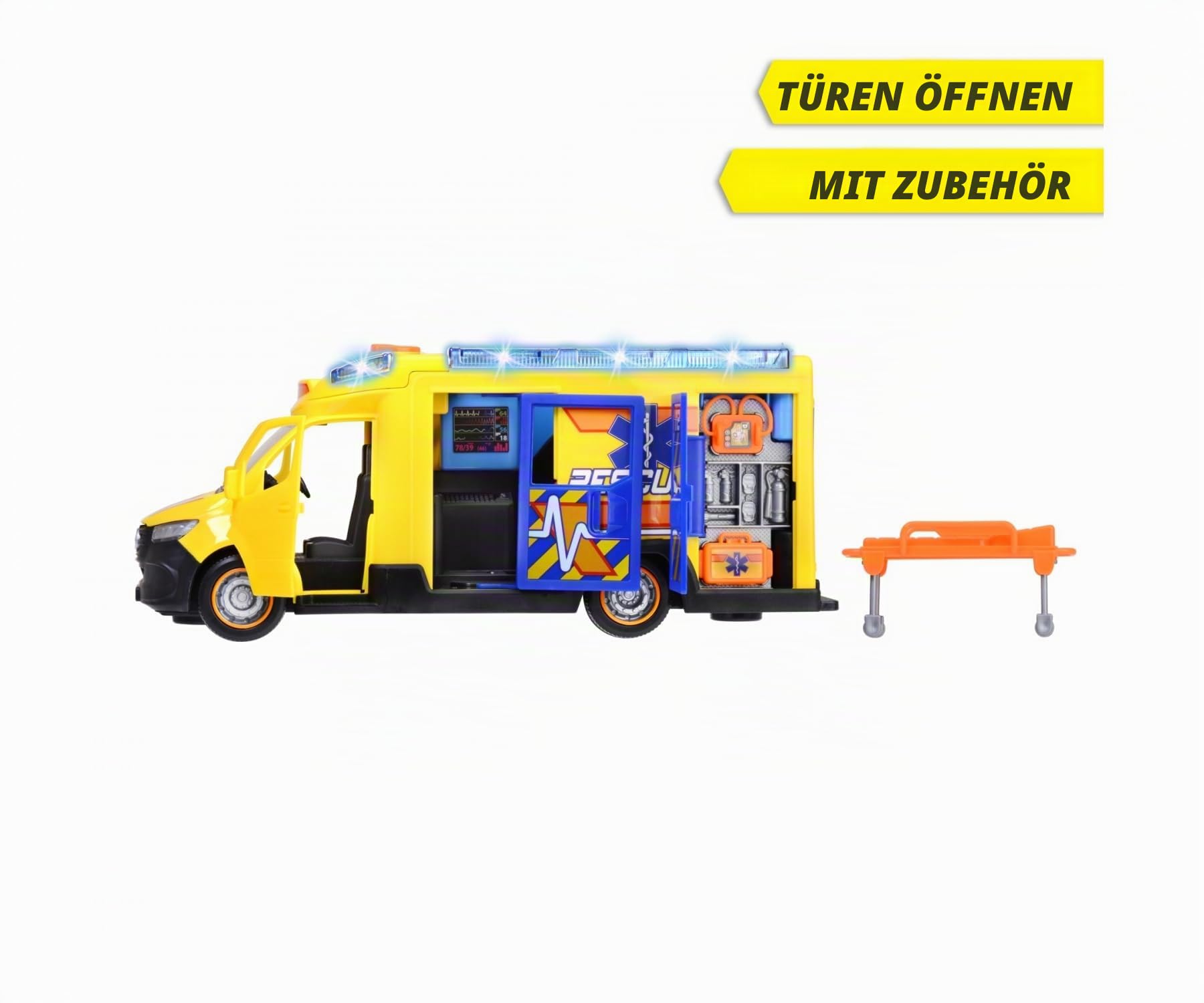 dickie-toys-mercedes-benz-sprinter-ambulance-34-5-cm-mit-licht-und-sound image 3