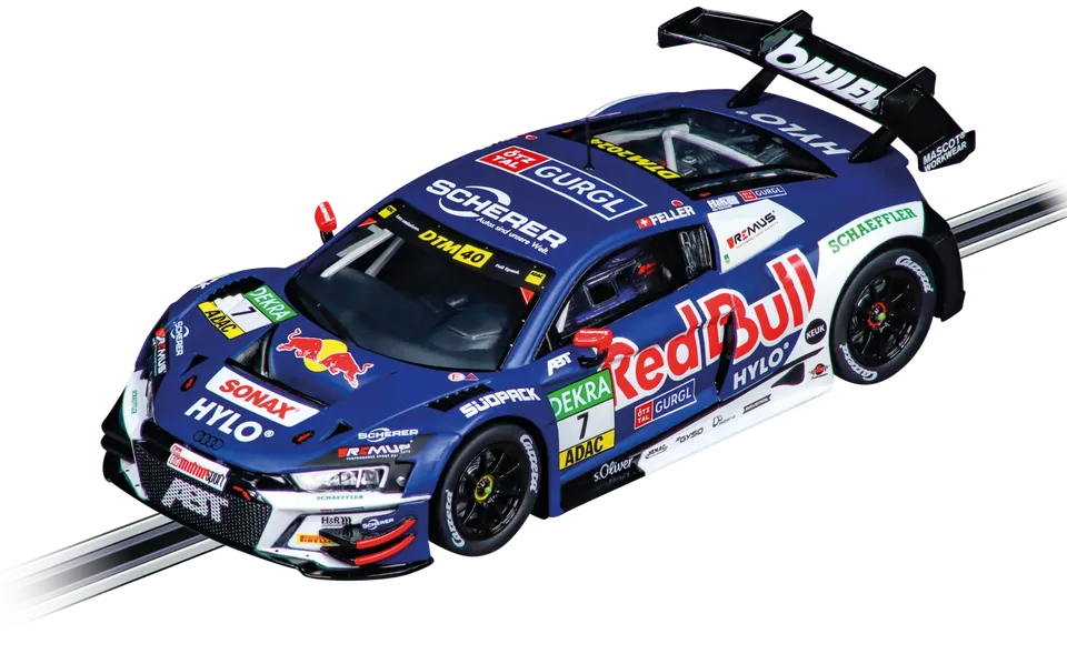 carrera-digital-132-audi-r8-lms-gt3-evo-ii-abt-sportsline-red-bull-no-7-dtm-2024 image 1