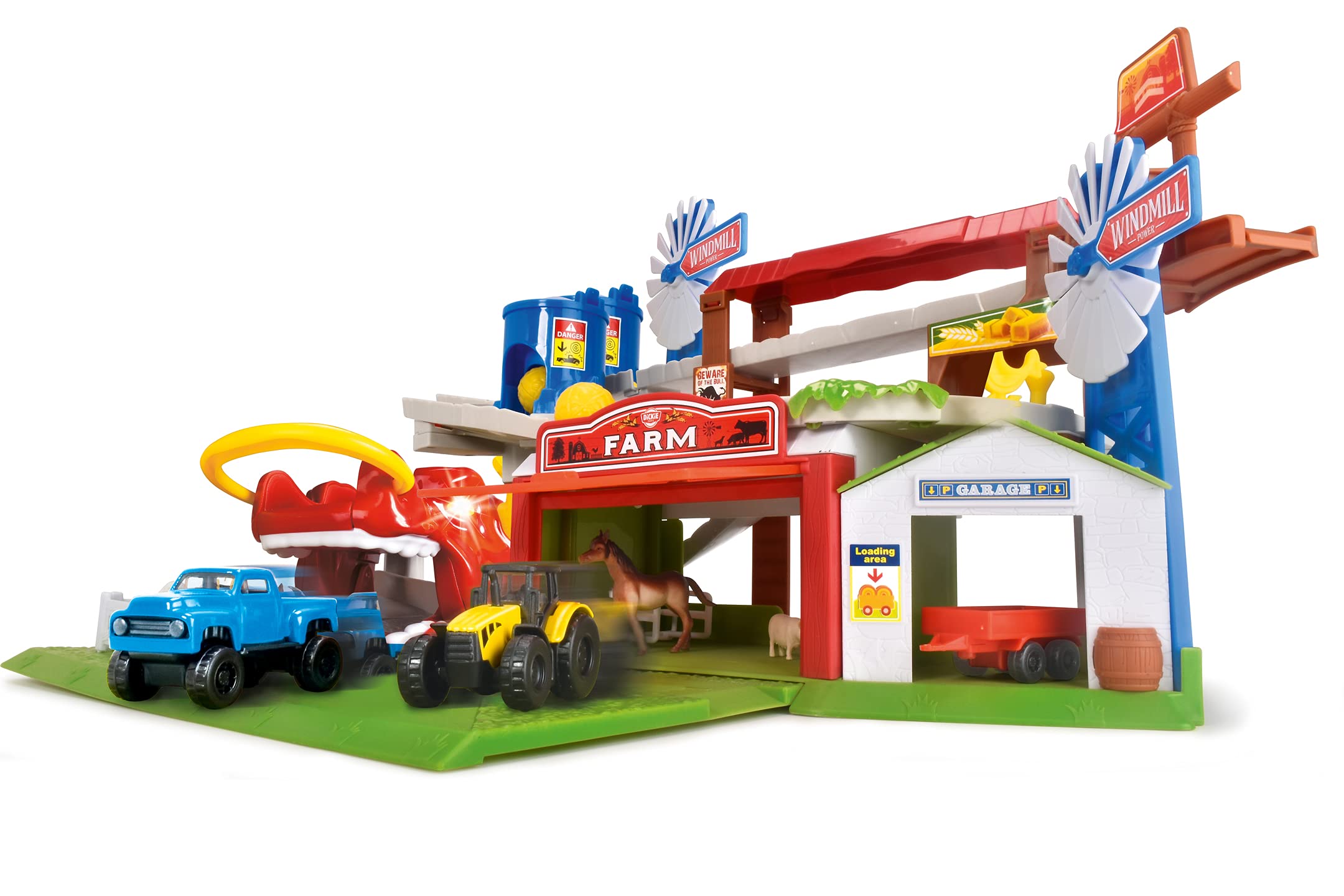 dickie-toys-bauernhof-spielset-und-parkhaus-203739003-mit-licht-sound image 8
