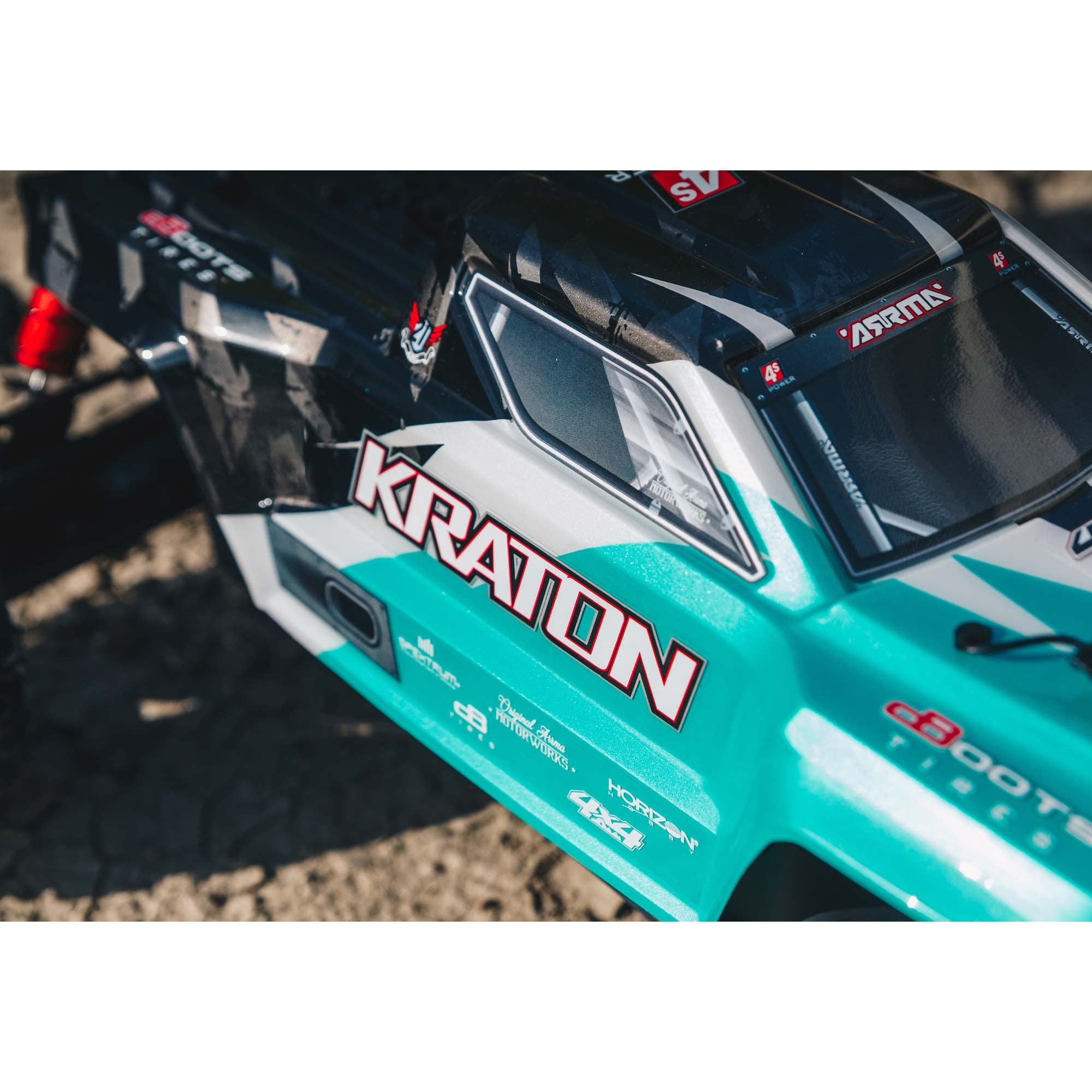 arrma-1-10-kraton-4x4-4s-v2-blx-speed-monster-truck-rtr-teal image 3