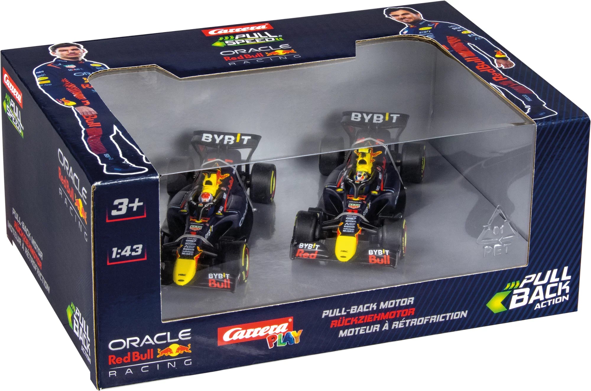carrera-rc-red-bull-double-action-pull-speed-spielzeugauto image 2